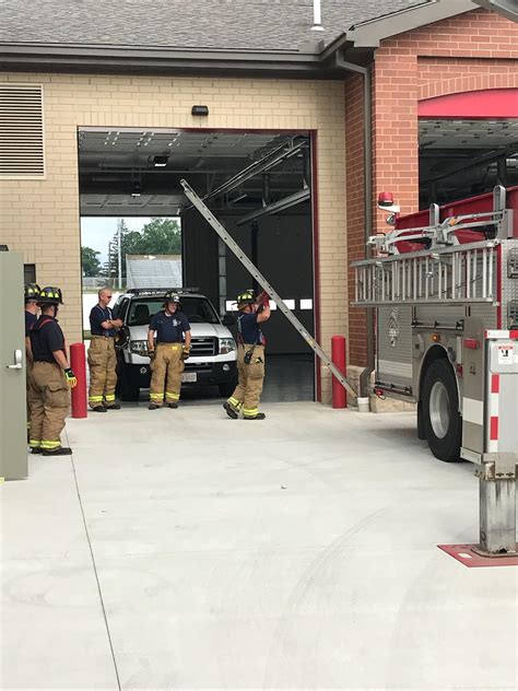 Firefighters Are Training At The New Main Station Boardman Township