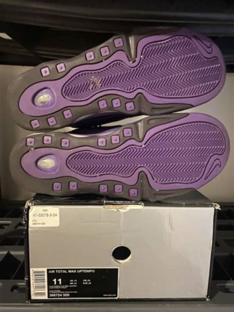 Nike Air Total Max Uptempo Club Purple Violet Air Pack Og 366724 500
