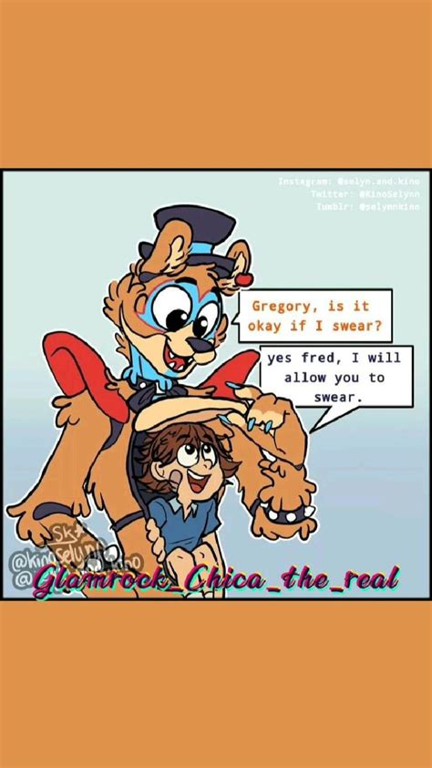 Gregory X Freddy Funny Cartoon S