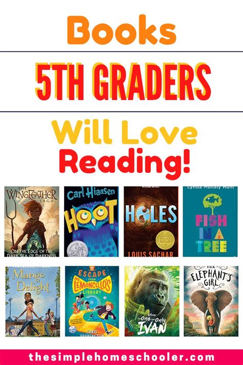 37 Popular Books That 5th Graders Love To Read The Simple Homeschooler