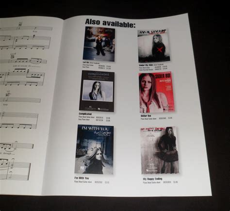 My Avril Lavignes Collection Keep Holding On Pianovocalguitar