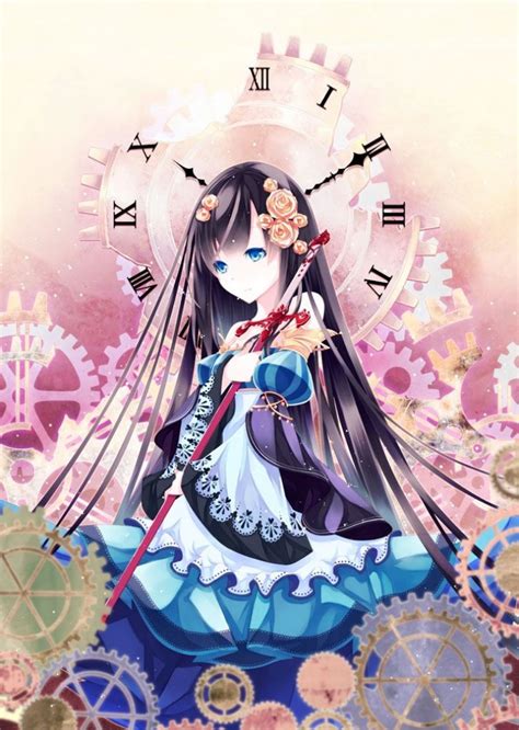 Anime Girl With Sword And Pretty Dress Anime Manga And Videogame Pics