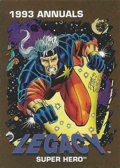 1993 Marvel Comics Annuals 23 Legacy Trading Card Database