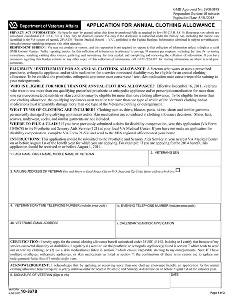 Champva Form 10 7959c 2010 2018 Form Va 10 7959a Fill Online