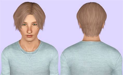 Cazy S 93 Hairstyle Retextured By Porcelain Warehouse For Sims 3 Sims