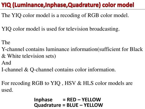 Ppt Color Models In Computer Graphics Powerpoint Presentation Free