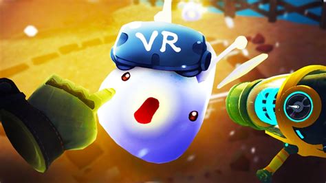 Playing With Mega Slimes In Vr Slime Rancher Vr Playground Htc Vive
