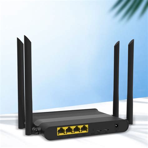 Dual Sim Cellular Wifi Router 24 Ghz Wifi Router Support 2 Sim 2 Modem