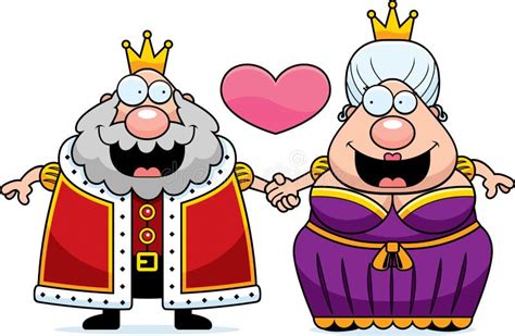 Cartoon King And Queen Love Stock Vector Image 51086130
