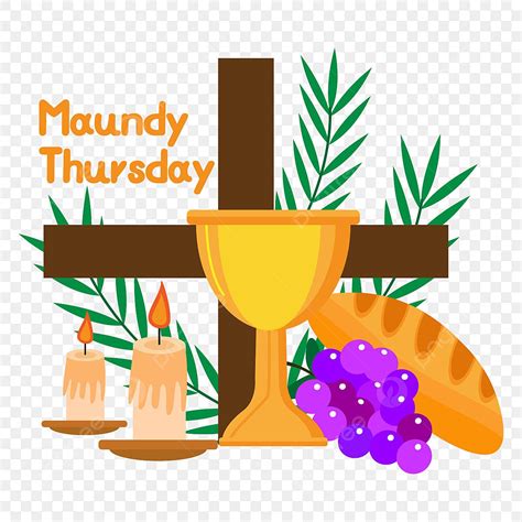 Maundy Thursday Clipart Transparent Background Illustration Of The