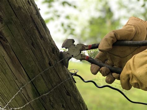How to Cut Barbed Wire - Hobbies on a Budget