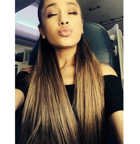 A Definitive Ranking Of Ariana Grandes Kissy Faces From 2014 Bustle