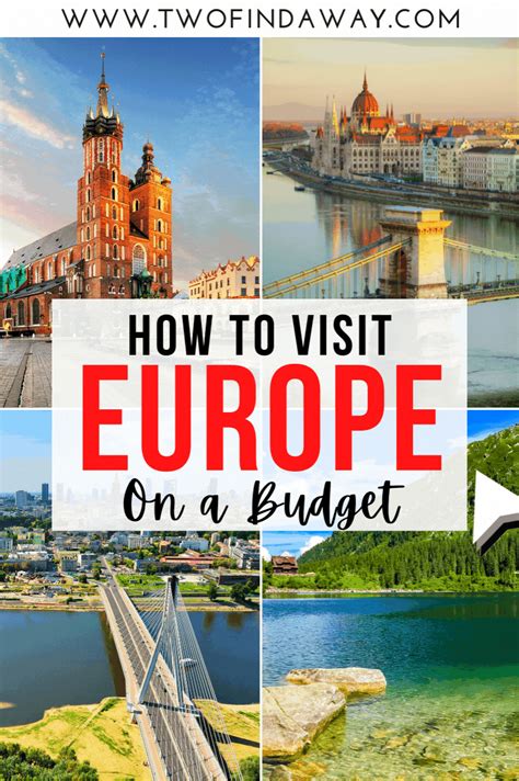 How To Visit Europe On A Budget Costs Of Our Central Europe Trip In