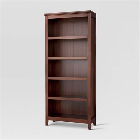 Nor could it be something that must definitely be accomplished all at one time. Carson 72" 5 Shelf Bookcase - Chestnut - Threshold™ | 5 ...
