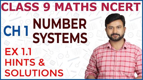 Number System Class 9 Maths Ncert Chapter 1 Exercise 11 Hints And Solutions Youtube