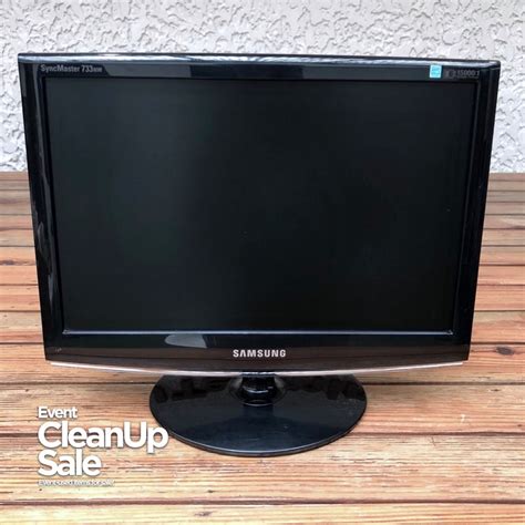 Samsung 17 Syncmaster 733NW Monitor TV Home Appliances TV