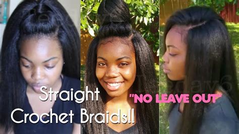 Straight Crochet Braids Never Looked So Natural