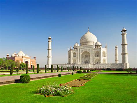Taj Mahal Agra India Map Location History Facts