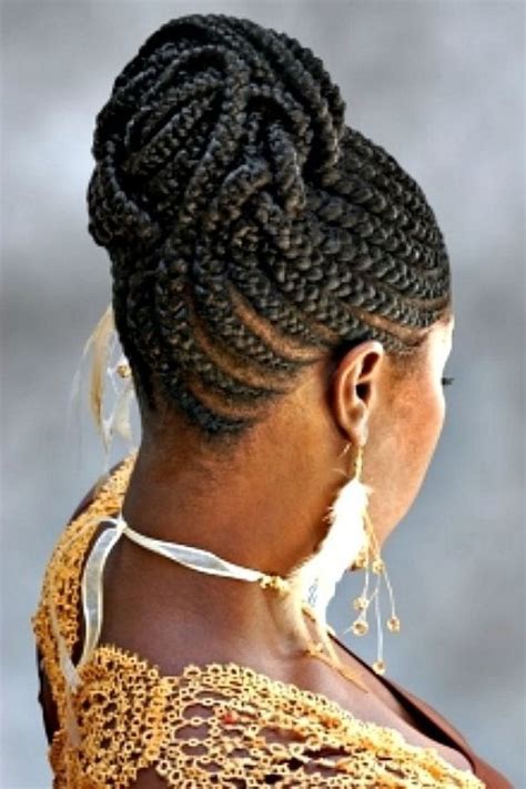 Image result for African Cornrow Ponytail Hairstyles | Braided