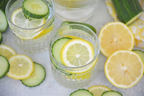 Lemon Cucumber Water Easy Detox Water Recipe