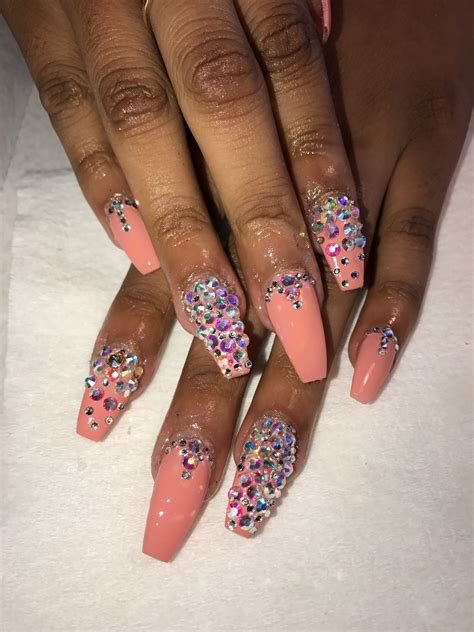 Pin by Sydney Walker on Nails | Glam nails, Nails, Bling nails