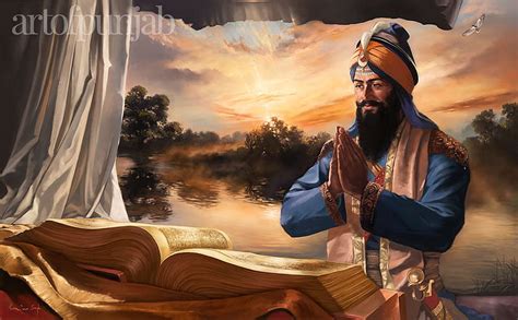 Guru Granth Sahib The Eternal Guru Artofpunjab Sikh Warriors Hd