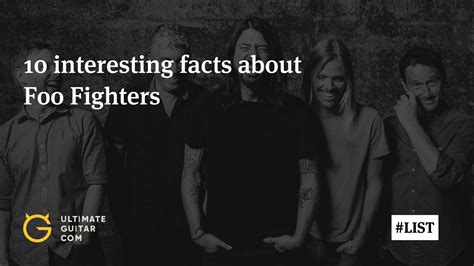 10 Interesting Facts About Foo Fighters Ultimate Guitar