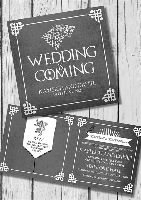Our Top Tips For Creating A Game Of Thrones Wedding ⋆ Unconventional