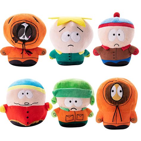 Kknjkyd South North Park Plush Toys 8 Kyle Cartman Kenny Butter Doll