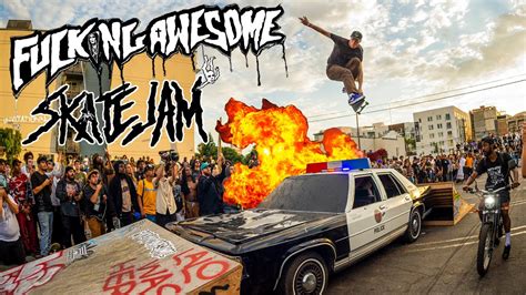 Fa And Adidas Hollywood Skate Jam Video Youtube