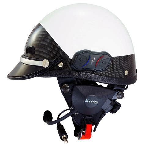 setcom snap on motorcycle communication half helmet kit