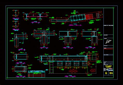 Structural Details Roofing Dwg Detail For Autocad Designs Cad