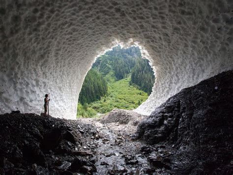 Snow Cave In Olympic National Park Smithsonian Photo Contest