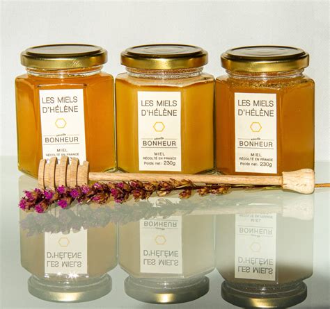 Honey From France T Box 3 Jars Of Honey Etsy