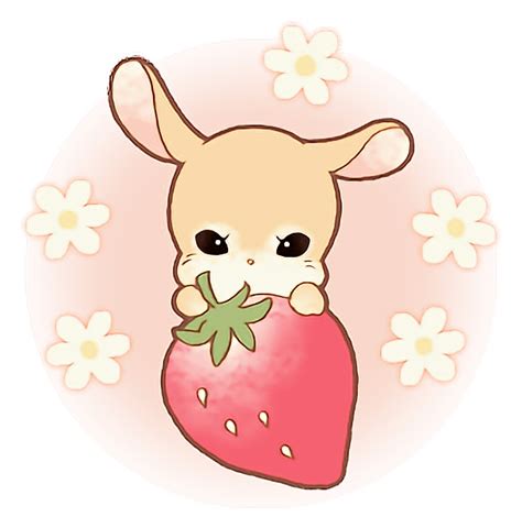 Bunny Kawaii Bow Anime Cute Sticker By Temporaryangels
