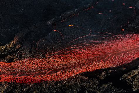 Glowing Lava And Plumes Photograph By Panoramic Images