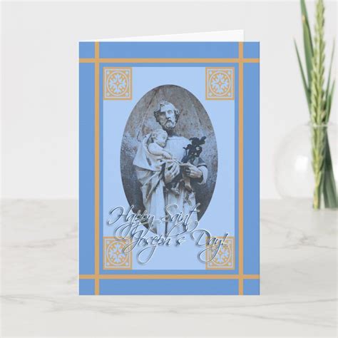 Happy St Josephs Feast Day Greeting Card Zazzle