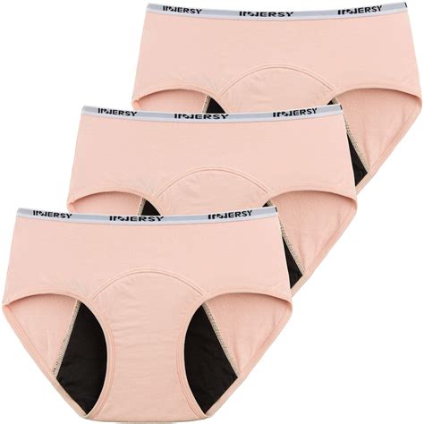 buy innersyteen girls knickers menstrual underwear cotton leak proof period pants pack of 3