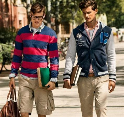 34 Amazing Look Outfits For College Guy Preppy Mens Fashion College