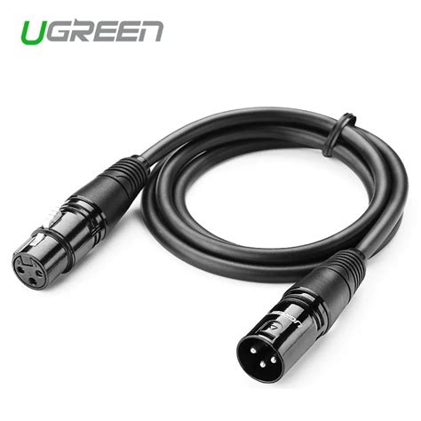 Ugreen Xlr Xlr Cable Male To Female For Microphonecameraphantom Powersound Shopee Malaysia