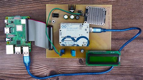 Iot Weather Reporting System Using Arduino Rasberry Pi Iot Project