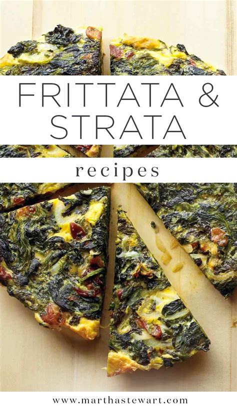 Frittata And Strata Recipes Strata Recipes Food Recipes