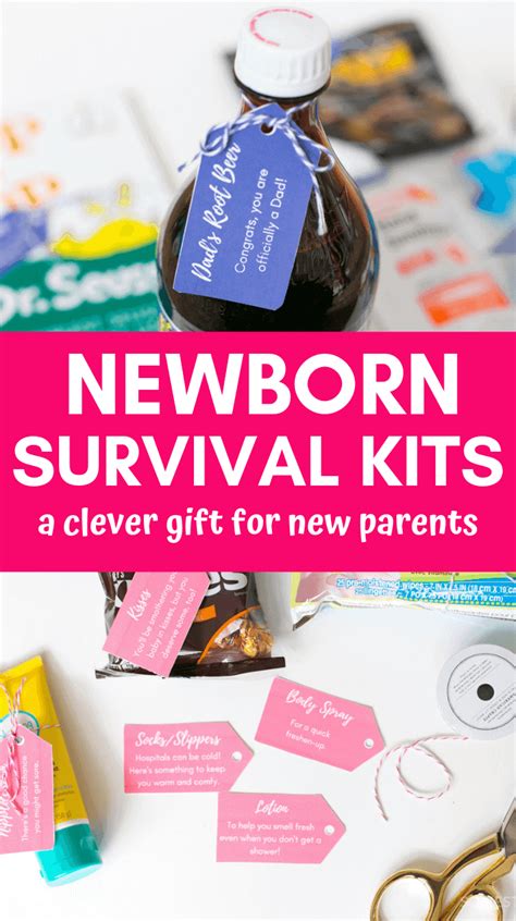 Hospital Survival Kit T For New Moms And Dads So Festive