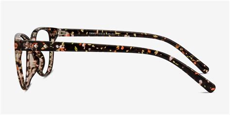 Dame Cat Eye Floral Glasses For Women Eyebuydirect