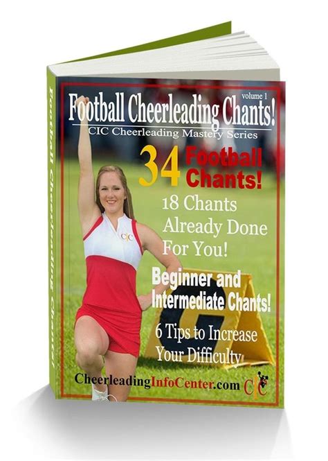 Cheerleading Football Chants Ebook Volume 1 Cic Cheerleading Mastery