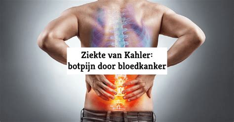 Ziekte Van Kahler Botpijn Door Bloedkanker
