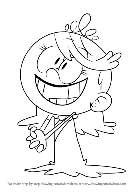How To Draw Lola Loud From The Loud House Step By Step Learn Drawing