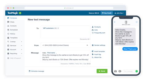 Mass Texting Service For Business Bulk Sms Software Textmagic