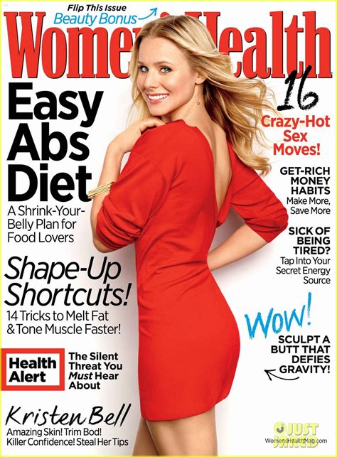 Kristen Bell Covers Womens Health April 2012 Photo 2637110