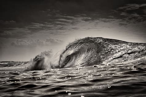 Amazing Wave Ireland Black And White George Karbus Photography